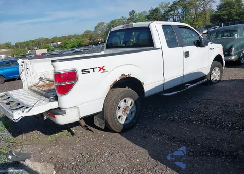 2013 Ford F-150 Stx из США, поврежденный, VIN 1FTEX1EMXDKD76492